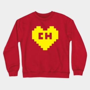 8Bit El Chapulín Heart Crewneck Sweatshirt